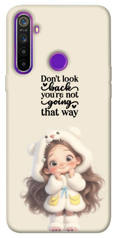 Чохол на Realme 5 Don't look back фото 1 з 1