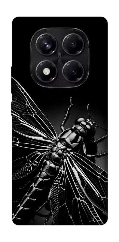 Чохол на Xiaomi Redmi Note 14 Pro 5G Black dragonfly фото 1 з 1