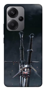 Чехол на Xiaomi Redmi Note 13 Pro+ Мечи Ведьмака фото 1 из 1