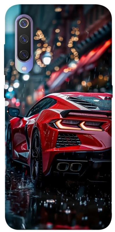 Чохол на Xiaomi Mi 9 Red sports car фото 1 з 1
