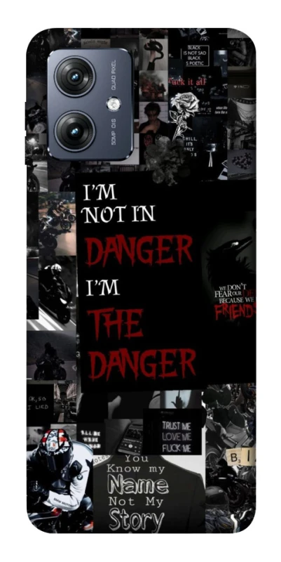 Чохол на Motorola Moto G54 Danger collage фото 1 з 1