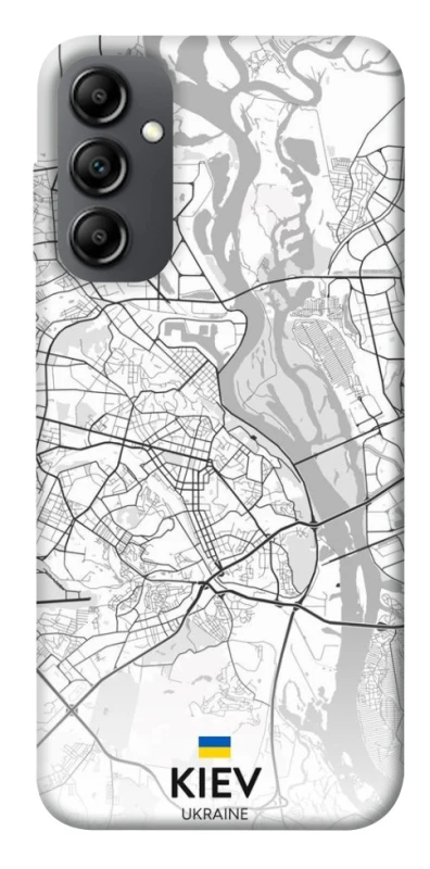 Чохол на Samsung Galaxy A14 4G/5G Kiev white map фото 1 з 1