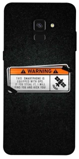Чехол на Samsung A530 Galaxy A8 (2018) Warning фото 1 из 1