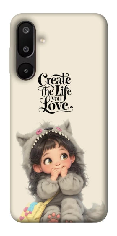 Чохол на Samsung Galaxy M16 5G Create the life you love фото 1 з 1