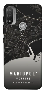 Чохол на Motorola Moto E20 Mariupol map фото 1 з 1