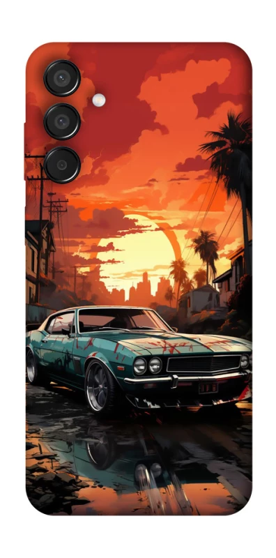 Чохол на Samsung Galaxy M15 5G Car at sunset фото 1 з 1