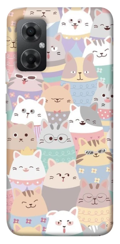 Чохол на Xiaomi Redmi Note 11R Funny Kittens ver.2 фото 1 з 1