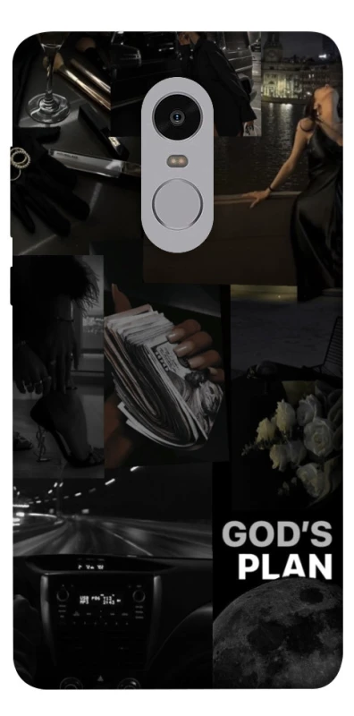 Чехол на Xiaomi Redmi Note 4X / Note 4 (Snapdragon) God's plan фото 1 из 1