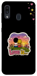 Чехол на Samsung Galaxy A20 / A30 Love is ver.5 фото 1 из 1