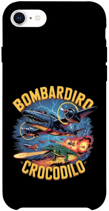 Чохол на Apple iPhone SE (2020) Bombardino Crocodilo v2 фото 1 з 1