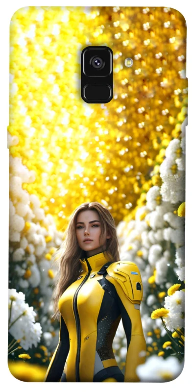 Чохол на Samsung A530 Galaxy A8 (2018) Cyber space girl ver.2 фото 1 з 1
