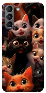Чохол на Samsung Galaxy S21 happy cats фото 1 з 1
