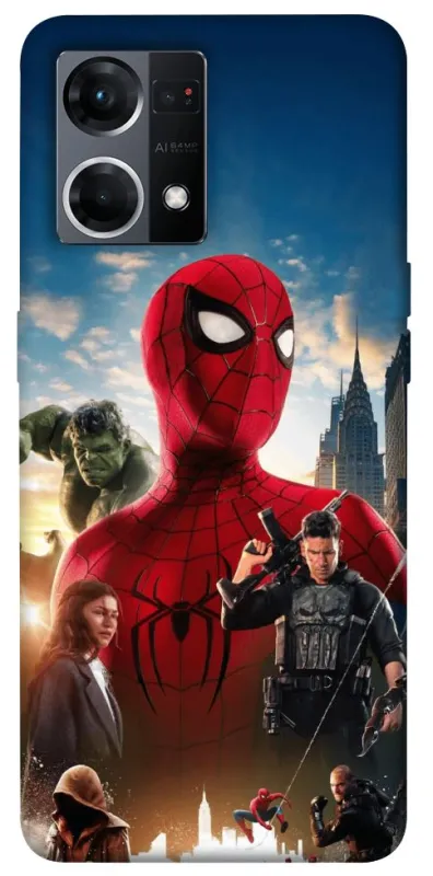 Чохол на Oppo Reno 7 4G Spider Man ver.2 фото 1 з 1