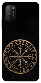 Чехол на Xiaomi Poco M3 Рунический круг v2 фото 1 из 1
