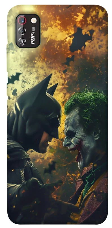 Чохол на TECNO POP 4 Pro Batman and the Joker фото 1 з 1