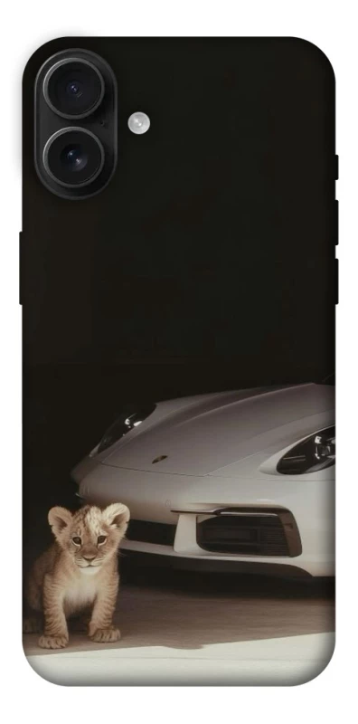 Чохол на Apple iPhone 16 Plus Porsche white фото 1 з 1
