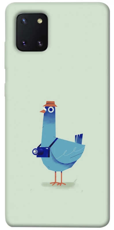 Чехол на Samsung Galaxy Note 10 Lite (A81) Голуб-детектив фото 1 из 1