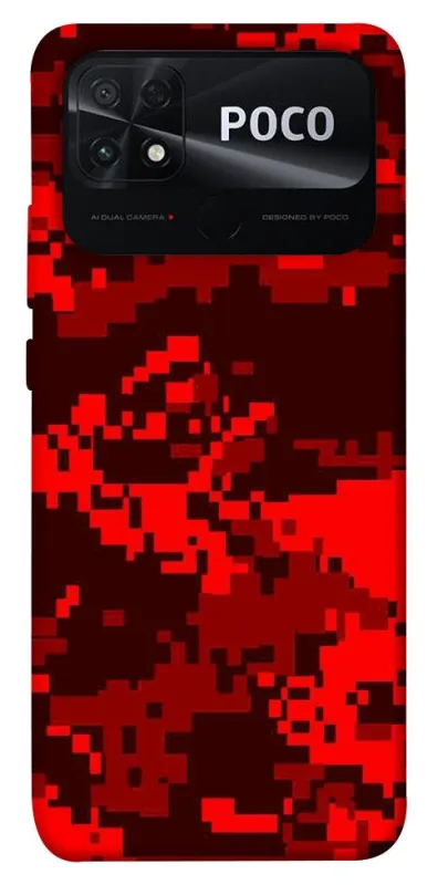 Чехол на Xiaomi Poco C40 Camouflage v28 фото 1 из 1