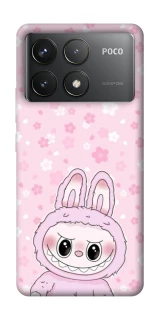 Чохол на Xiaomi Poco F6 Pro Pink Labubu фото 1 з 1