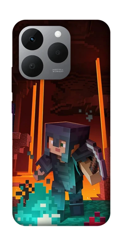 Чехол на Realme 15T Minecraft game adventure фото 1 из 1