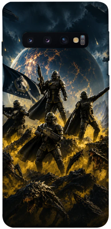 Чохол на Samsung Galaxy S10 HELLDIVERS фото 1 з 1