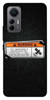 Чохол на Xiaomi 12 Lite Warning фото 1 з 1