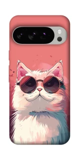 Чохол на Google Pixel 10 Pro Сat with glasses фото 1 з 1