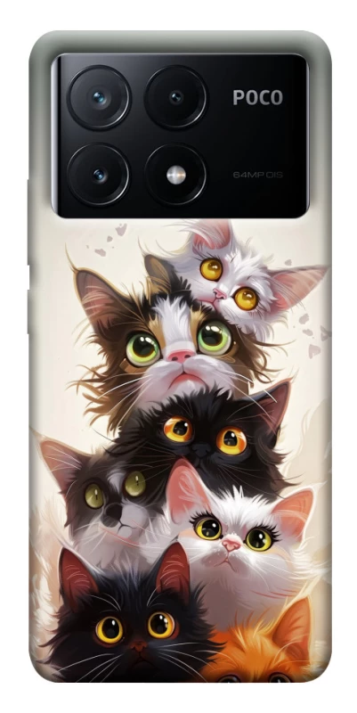 Чехол на Xiaomi Poco X6 Сat eyes фото 1 из 1