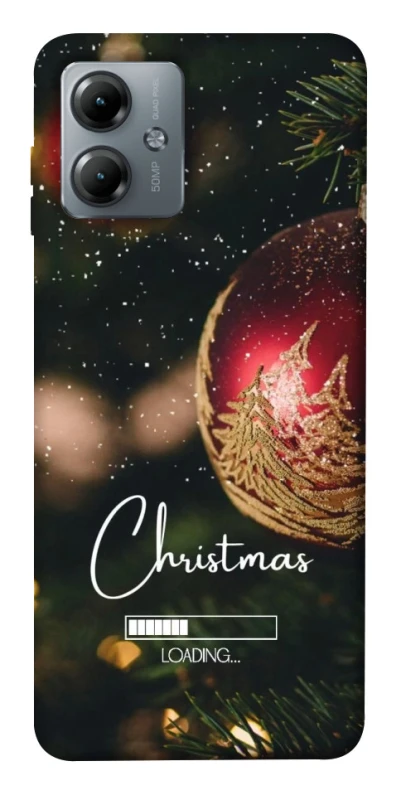 Чохол на Motorola Moto G14 Christmas Loading ver.2 фото 1 з 1