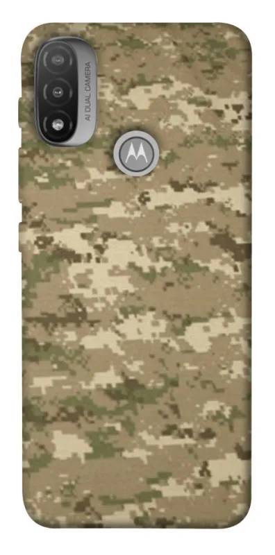 Чохол на Motorola Moto E20 camouflage v4 фото 1 з 1