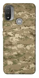 Чохол на Motorola Moto E20 camouflage v4 фото 1 з 1