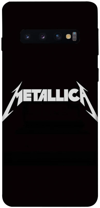 Чехол на Samsung Galaxy S10 Metallica logo фото 1 Чехол на Samsung Galaxy S10 Metallica logo фото 1 из 1