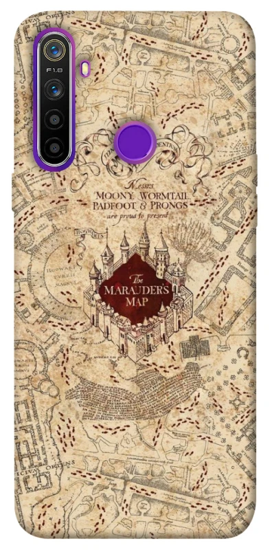 Чохол на Realme 5 Harry Potter Marauder's Map фото 1 з 1