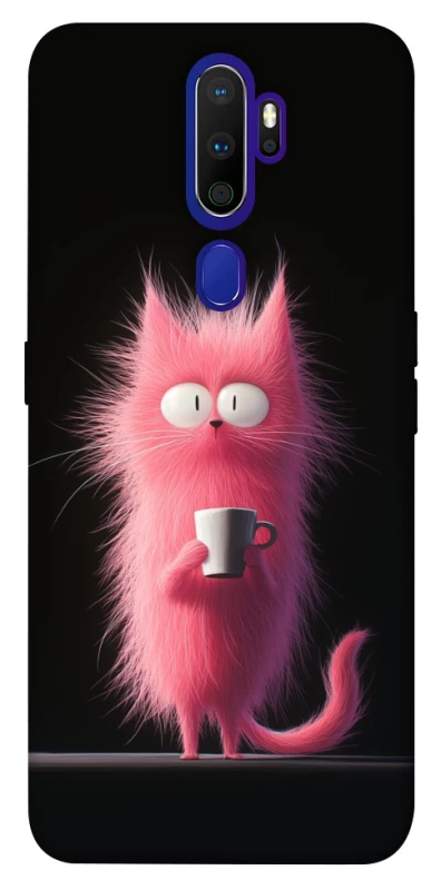 Чохол на Oppo A5 (2020) / Oppo A9 (2020) Рожеве кошеня фото 1 з 1