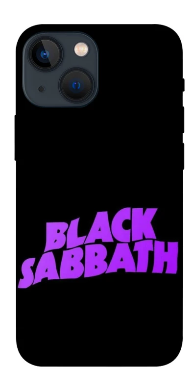 Чехол на Apple iPhone 13 mini (5.4") Black Sabbath logo ver.1 фото 1 из 1