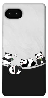 Чохол на Google Pixel 7a Four pandas фото 1 з 1