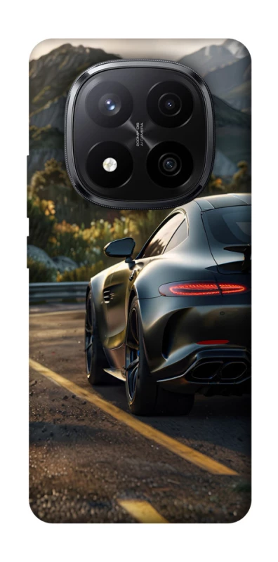 Чехол на Xiaomi Redmi Note 14 Pro+ 5G Car in the mountains фото 1 из 1
