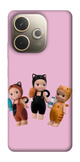 Чохол на Oppo A5 Pro 4G Cat Cafe Trio фото 1 з 1