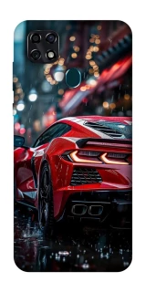 Чехол на ZTE Blade 20 Smart Red sports car фото 1 из 1
