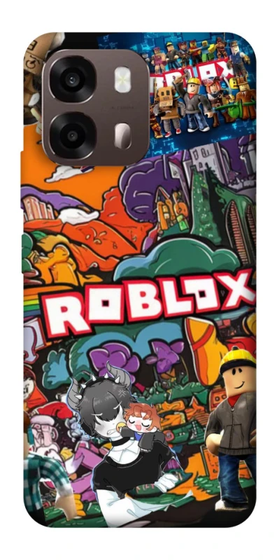 Чехол на Oppo A6 Roblox v4 фото 2 из 2