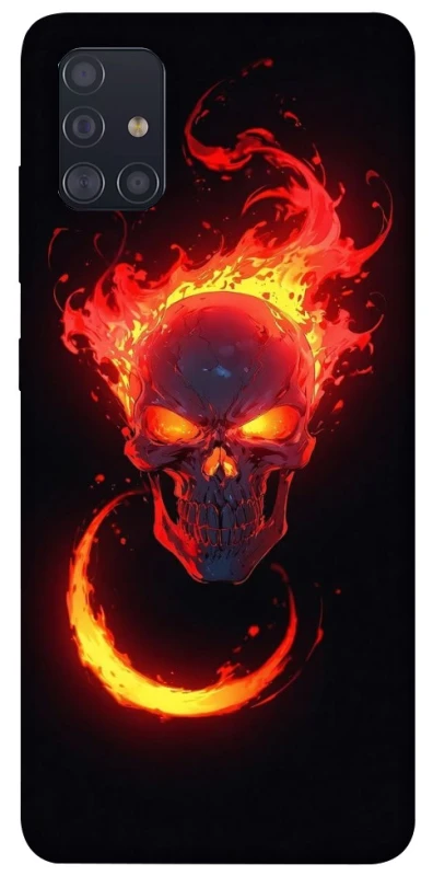 Чохол на Samsung Galaxy A51 Blood Skull фото 1 з 1