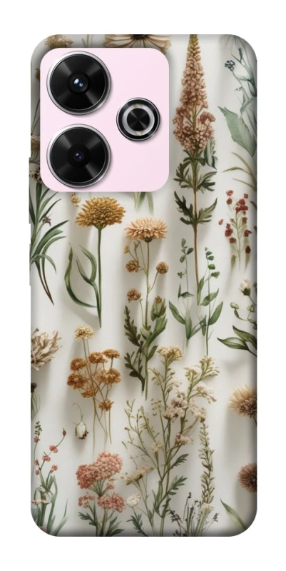 Чохол на Xiaomi Redmi 13 4G Floral design ver.2 фото 1 з 1