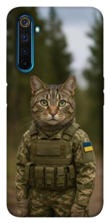 Чохол на Realme 6 Pro Кіт захисник фото 1 з 1