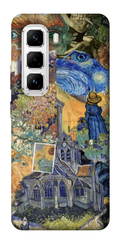 Чохол на Infinix Hot 50 Pro Van Gogh collage фото 1 з 1