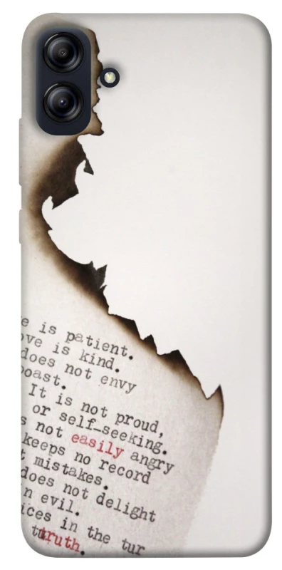 Чохол на Samsung Galaxy A04e Вірші фото 1 з 1