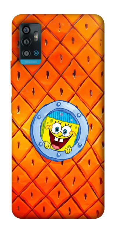 Чехол на ZTE Blade A71 Дом Спанч Боба фото 1 из 1