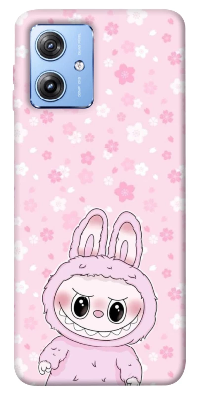 Чохол на Motorola Moto G84 Pink Labubu фото 1 з 1