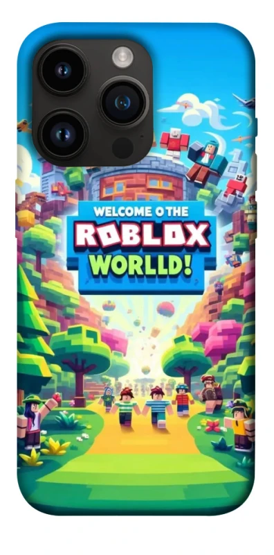 Чохол на Apple iPhone 14 Pro (6.1") Roblox World фото 1 з 1