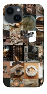 Чохол на Apple iPhone 14 (6.1") Coffee collage ver.3 фото 1 з 1