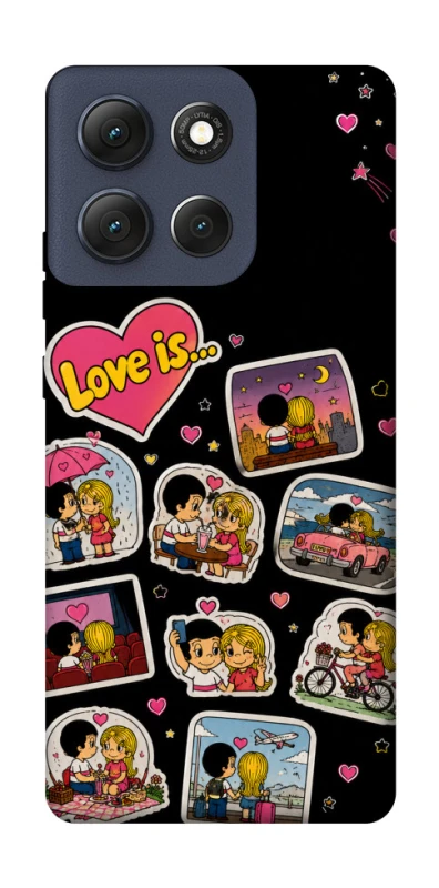 Чохол на Motorola Moto G86 Love is ver.3 фото 1 з 1